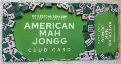 Mah Jongg Card Mah Jongg Card